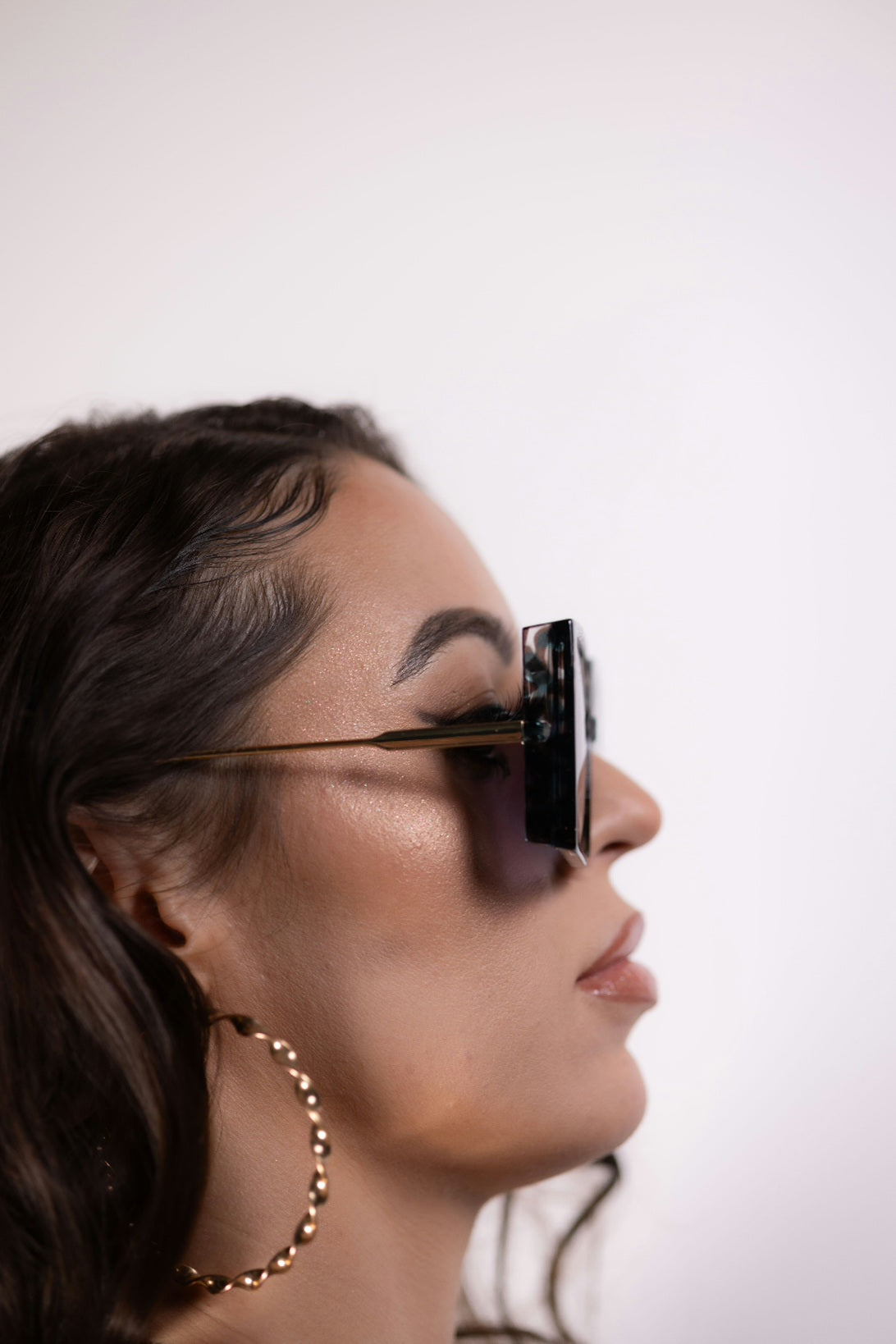 Radiant Rebel Square Glasses