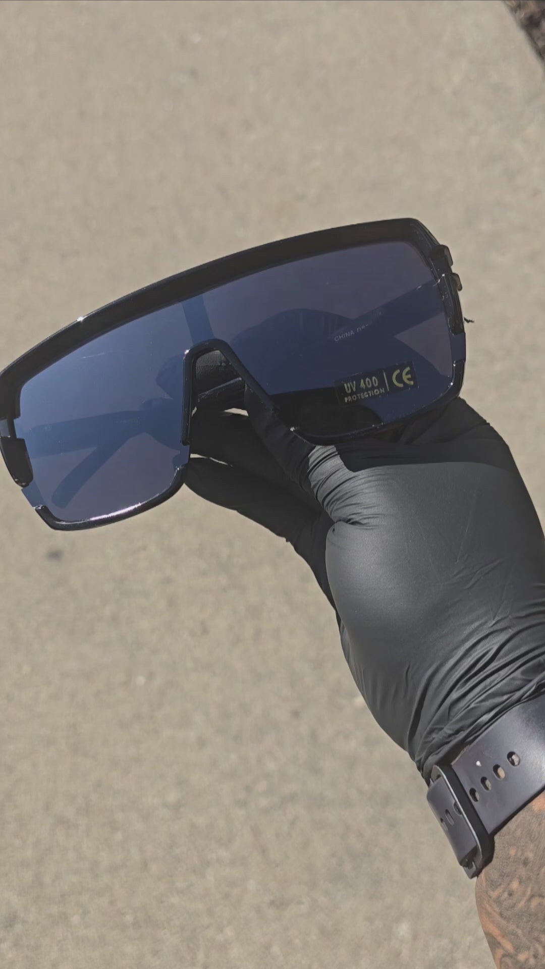 Ambition Armor Oversized Sunglasses