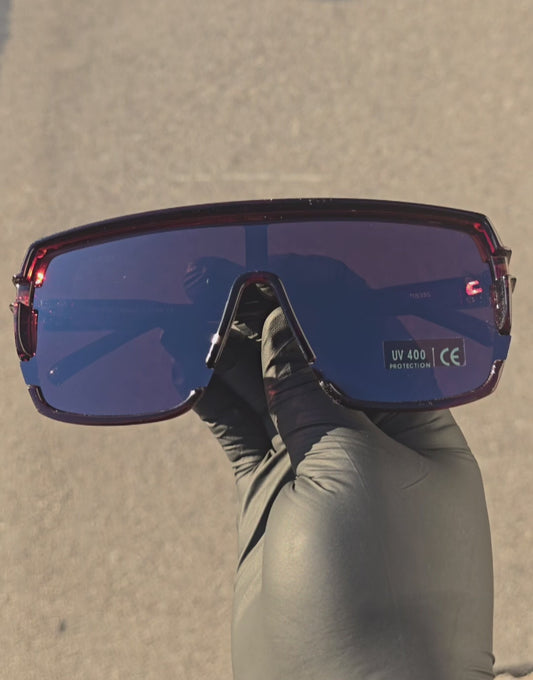 Bronze Blaze Oversized Sunglasses