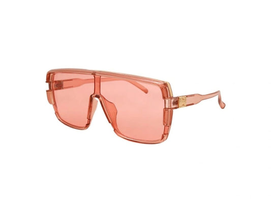 Solar Flare Oversized SunglassesThe Solar Flare sunglasses stand out with their bold pink-tinted lenses and matching semi-transparent pink frame. This pair captures the sun's vibrant energy, offeriMy StoreMy StoreSolar Flare Oversized Sunglasses