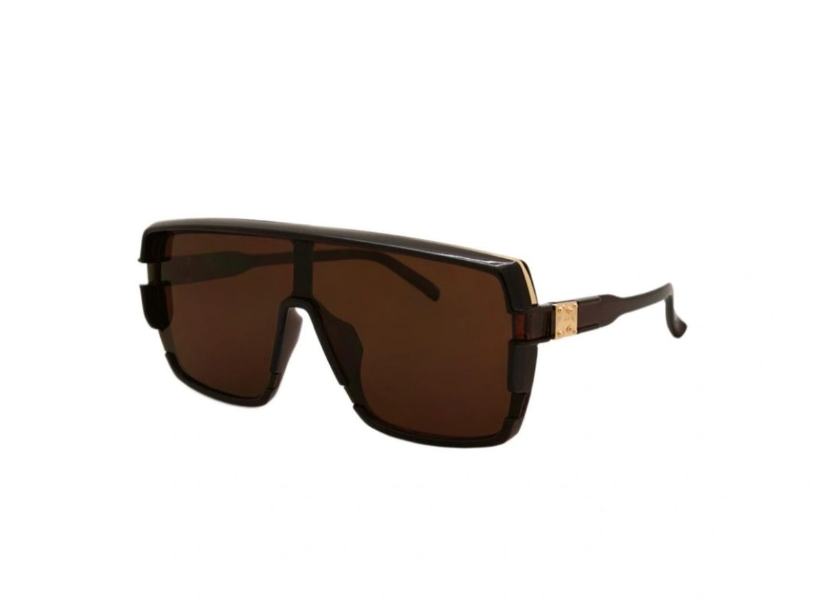 Bronze Blaze Oversized SunglassesThe Bronze Blaze sunglasses showcase rich, brown-tinted lenses that perfectly complement the dark brown frame. This pair exudes a warm, earthy tone that brings a senMy StoreMy StoreBronze Blaze Oversized Sunglasses